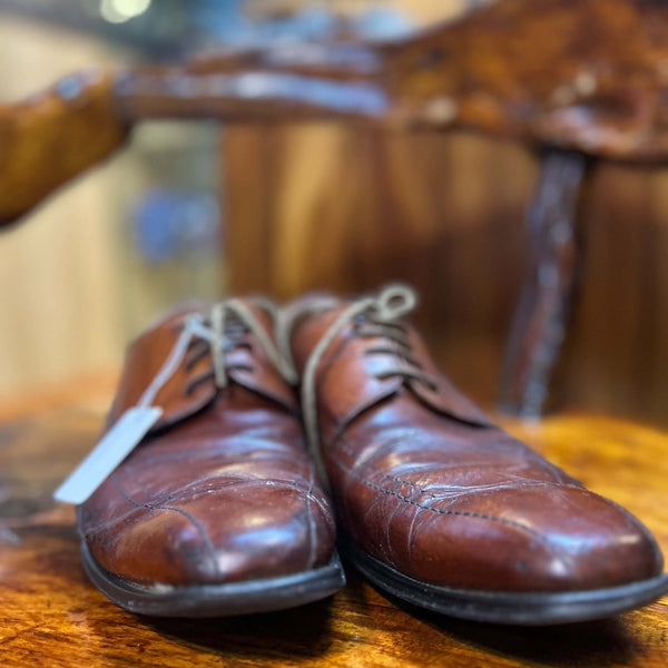 Florsheim Bicycle-Toe Derbies (Chestnut, EUR 41 / US 8)