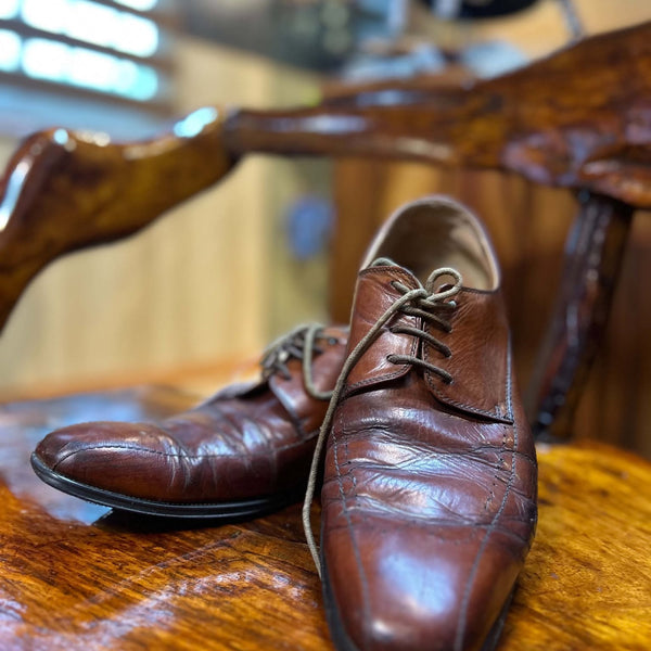 Florsheim Bicycle-Toe Derbies (Chestnut, EUR 41 / US 8)